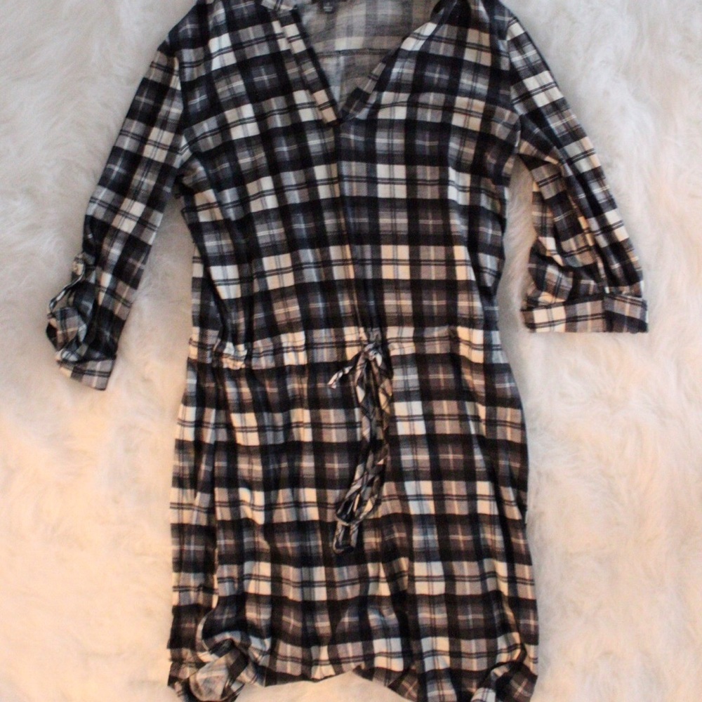 Plaid dress